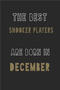 The Best Snooker players are Born in December journal