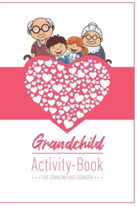 Grandchild Activity Book For Grandma And Grandpa