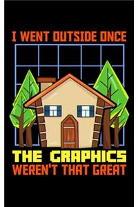 I Went Outside Once The Graphics Weren't That Great