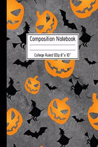 Composition Notebook College Ruled 120p 8