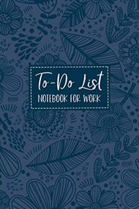 To-Do List Notebook for Work