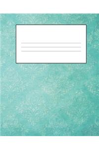 Teal Composition Notebook