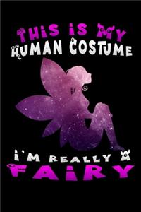 this is my human costume i'm really a fairy