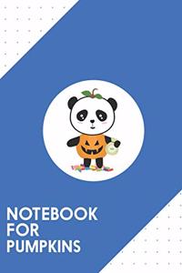 Notebook for Pumpkins