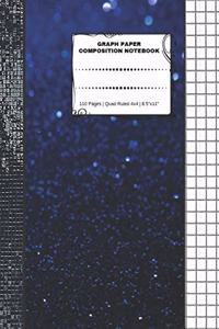 Graph Paper Composition Notebook