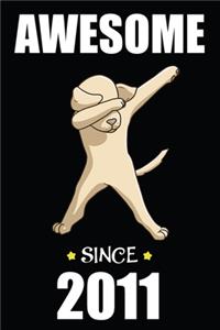 8th Birthday Dabbing Dog
