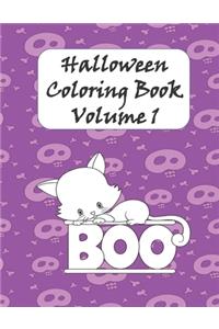 Halloween Coloring Book Volume 1