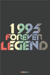 1995 Forever Legend Notebook