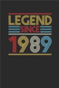 Legend Since 1989