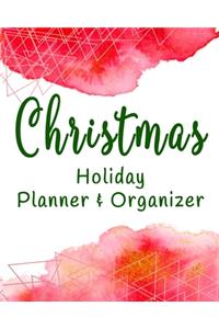 Christmas Holiday Planner & Organizer