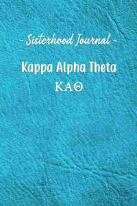 Sisterhood Journal Kappa Alpha Theta