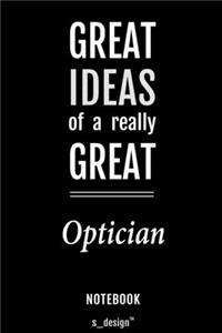 Notebook for Opticians / Optician