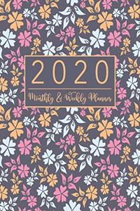 2020 Monthly & Weekly Planner