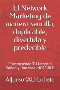 El Network Marketing de manera sencilla, duplicable, divertida y predecible