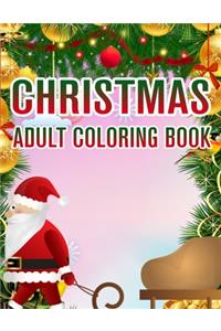 Christmas Adult Coloring Book