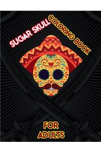 Sugar Skull Coloring Book For Adults