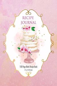 Recipe Journal - Layer Cake