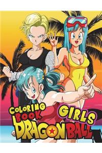 Dragon Ball Girls Coloring Book