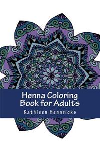 Henna Coloring Book for Adults