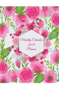 Monthly Calendar 2019 Planner