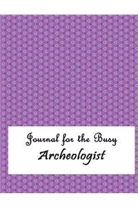Journal for the Busy Archaeologist