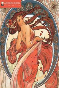 Alphonse Mucha - mini wall calendar 2018 (Art Calendar)