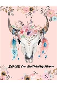 2019-2023 Cow Skull Monthly Planner