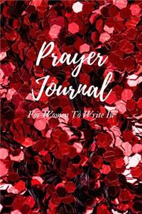 Prayer Journal for Women to Write in