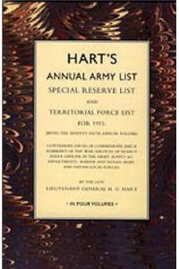 Hart's Annual Army List 1915