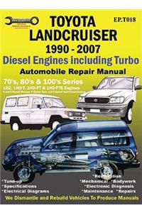 Toyota Landcruiser 1990-2002 Diesel Engines Including Turbo