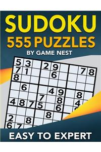 Sudoku 555 Puzzles Easy to Expert