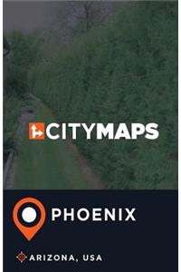 City Maps Phoenix Arizona, USA