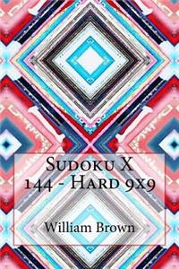 Sudoku X 144 - Hard 9x9