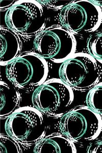 Bullet Journal Notebook Batik Circles Pattern 3