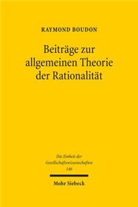 Beiträge zur allgemeinen Theorie der Rationalität