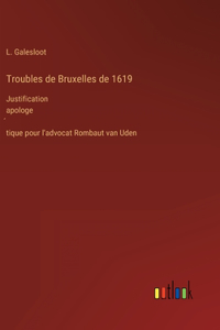 Troubles de Bruxelles de 1619