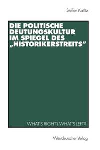 Die Politische Deutungskultur Im Spiegel Des 