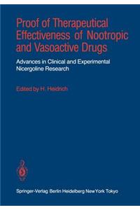 Proof of Therapeutical Effectiveness of Nootropic and Vasoactive Drugs