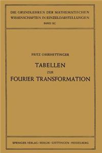 Tabellen Zur Fourier Transformation