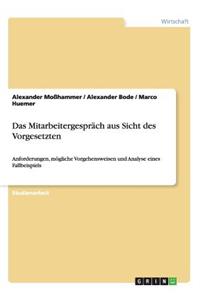Das Mitarbeitergespräch aus Sicht des Vorgesetzten