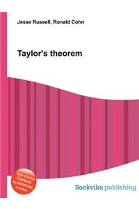 Taylor's Theorem