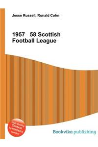 1957 58 Scottish Football League