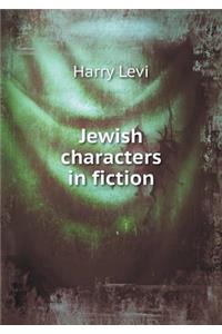 Jewish Characters in Fiction