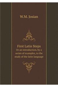 First Latin Steps Or an introduction, by a series of examples, to the study of the latin language