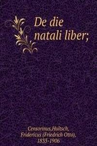 De die natali liber