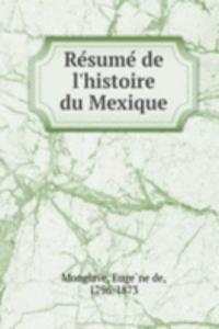 Resume de l'histoire du Mexique