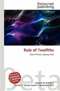 Rule of Twelfths