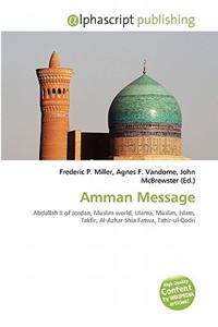 Amman Message