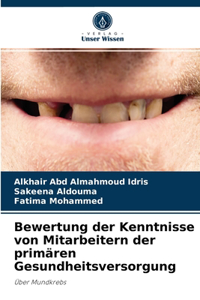 Bewertung der Kenntnisse von Mitarbeitern der primären Gesundheitsversorgung