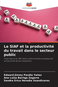 SIAF et la productivité du travail dans le secteur public